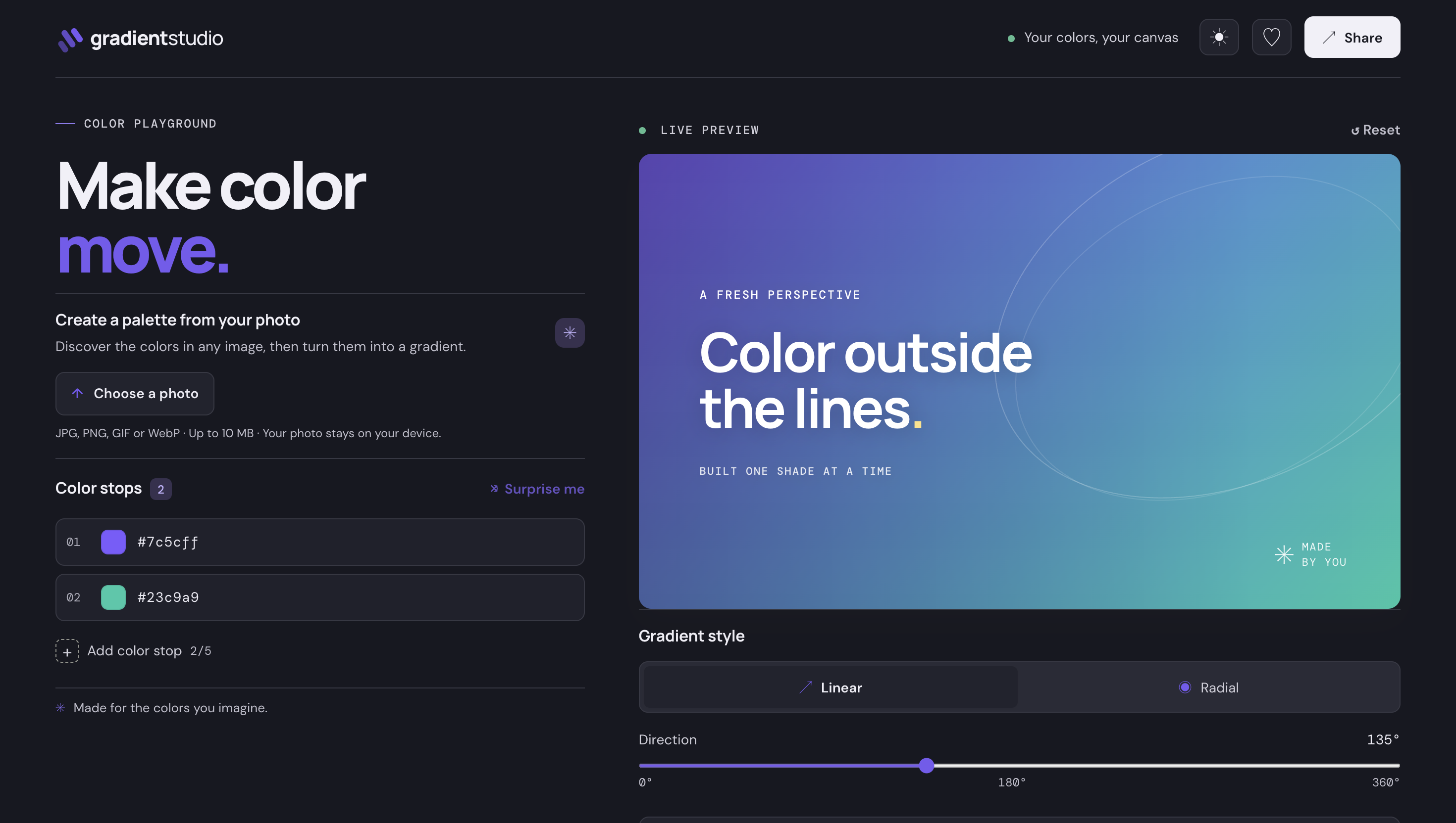 Gradient Studio 